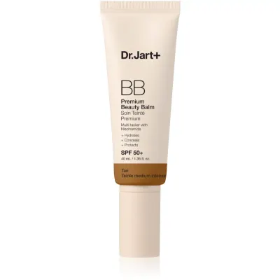 Dr. Jart+ Premium Beauty Balm crema hidratanta BB SPF 30 culoare 3.5 Tan 40 ml