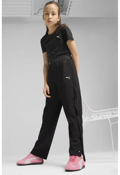 Pantaloni de trening relaxed-fit cu logo - Negru