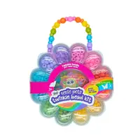 Set mărgele copii, Genie Pets Twinkle Bead Kit Unicorn & Bufniță verde, 350+ piese, 3+ ani