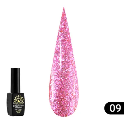 Oja semipermanenta Shine Spectrum, Global Fashion, 8ml, 309 Engros