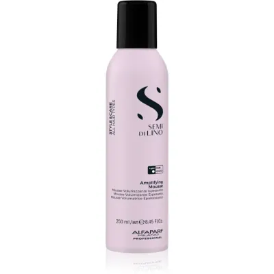 Alfaparf Milano Semi di Lino Style&Care Amplifying Mousse fixativ de păr pentru volum, cu fixare medie 250 ml