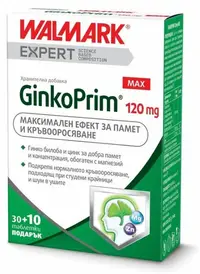 GinkoPrim Max, 120 mg, 30 + 10 tablete, Stada