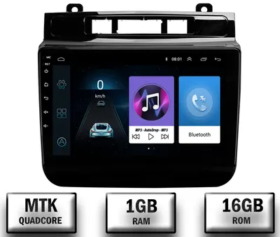 Navigatie Volkswagen Touareg (2010-2018), Android, P-Quadcore 1GB RAM + 16GB ROM, 9 Inch - AD-BGP9001+AD-BGRKIT051