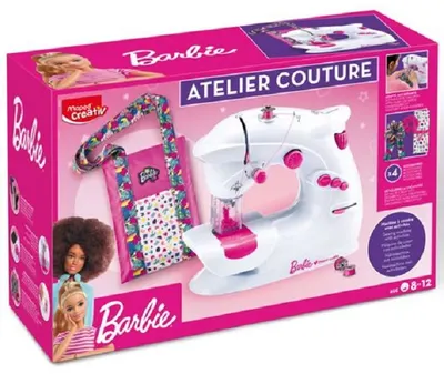 Mașină de cusut pentru copii Maped Creativ - Barbie