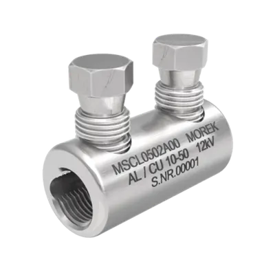 Mufa medie tensiune MSCL50 Al/Cu 10-50mm² 12kV 2x Surub aluminiu SB cable connector
