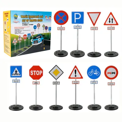 Set 10 Semne de circulatie mari