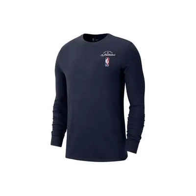Tricou universal da6467419 cu mânecă lungă bleumarin bărbătesc