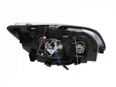 Far stanga (H1 H7, reglaj electric, fundal negru) FORD FOCUS II 2004-2008