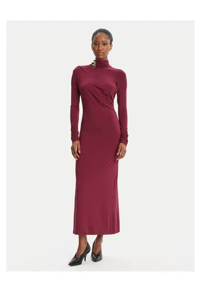Rochie de seara de dama bordeaux