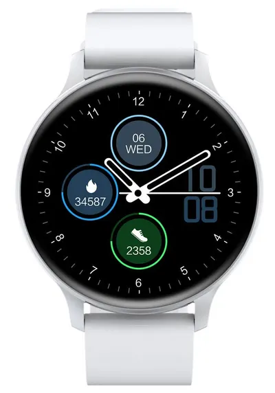 Smartwatch Canyon - Badian SW-68, 45mm, 1.28'', argintiu