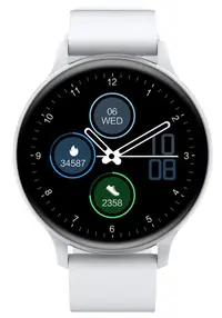 Smartwatch Canyon - Badian SW-68, 45mm, 1.28'', argintiu