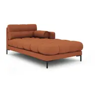 Șezlong cărămiziu (cu colț pe partea stângă) Bali – Cosmopolitan Design