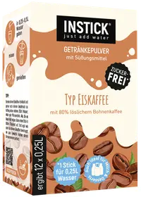 Instant cafea cu gheață, 12 x 2 g, Instick