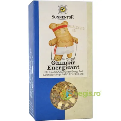 Ceai Ghimbir Energizant Ecologic/Bio 100g