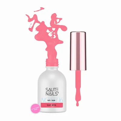 Ojă semi Saute Nails Cat Eye Effect - E06 8ml