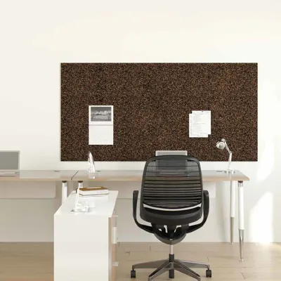 vidaXL Rola de plută Maro 200 x 100 cm Mătase și Cauciuc