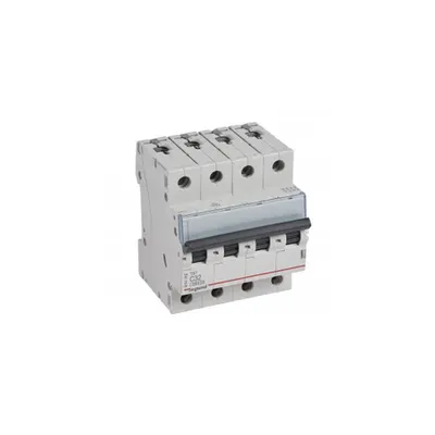Siguranta automata MCB TX³ 6000 - 4P 400 V~ - 32 A - C curba - prong-type supply busbars