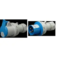 Pachet Conexiuni Industriale Trifazate SEZ 32A 400V 5 Poli IP44 – Solutia Robusta pentru Alimentare de Putere