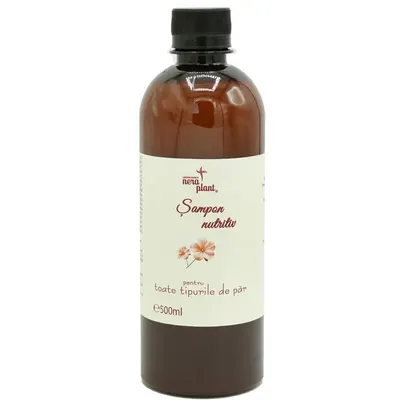 Sampon nutritiv pentru toate tipurile de par, 500ml, Laboratoarele Nera Plant