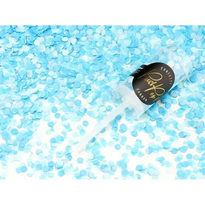 Confetti push pop mix nuante albastru