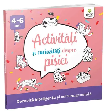 Activități și curiozități despre pisici - Paperback