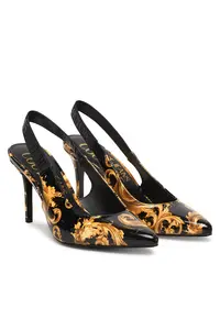 Pantofi piele ecologică - Negru