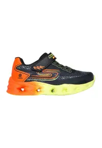 Pantofi sport cu LED Vortex - Negru/Portocaliu