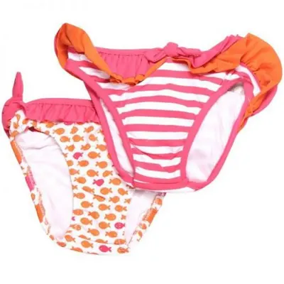 Set 2 slipuri de baie Roz Alb Portocaliu (1683), 18 luni, 86 cm