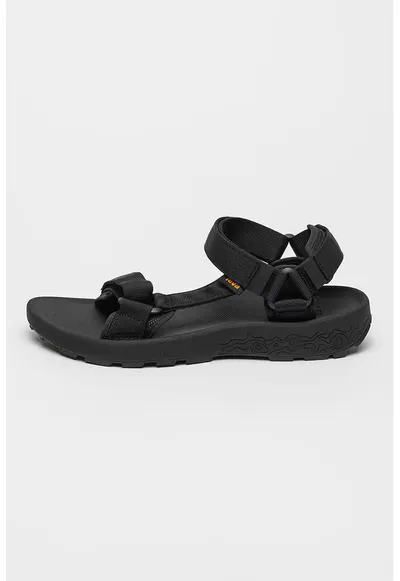 Sandale din material textil cu segment cu inchidere velcro Hydratrek - Negru/Galben sofran