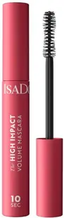 IsaDora Rimel volumizator de lunga durata 10 sec High Impact, Black, 9 ml