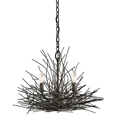 Corp de iluminat suspendat, lustra Organique 3 Light Mini Chandelier
