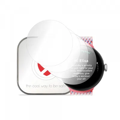 Folie Protectie Smart Protection Premium Classic pentru Google Pixel Watch 3 41mm, Set 4 bucati, Plastic