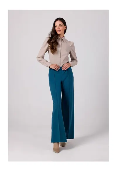 Pantaloni culottes pentru femei - Bongroen - kék tenger - Albastru inchis