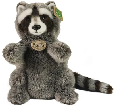 Păpușă de teatru Rappa Eco Friends - Procyon, 28 cm