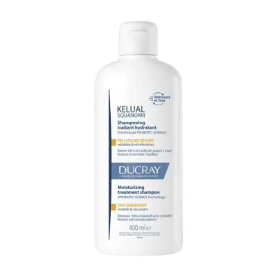 Ducray Kelual Squanorm Sampon anti-matreata uscata, 400 ml