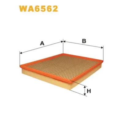 Filtru aer WIX FILTERS WA6562