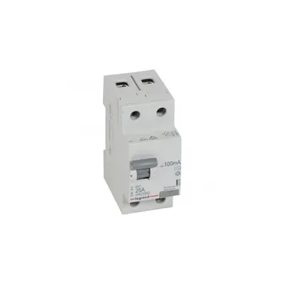 Intrerupator diferential RCD RX³ - 2P 230 V~ - 25 A - 100 mA - tip AC