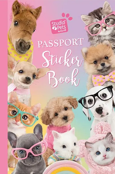 Carte de stickere Studio Pets - Mică