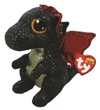 Jucărie de pluș TY Toys Beanie Boos - Dragon Grindal, 24 cm