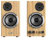 Sistem audio Genius - SP-HF520BT, 2.0, 20W, Bluetooth, Pine wood