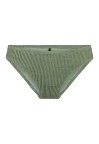 Slip cu aspect stralucitor - Verde inchis