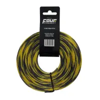 Tresa Cablu FOUR Connect 4-NS10BLYE12, 10 M, Negru/Galben, 12/25 mm