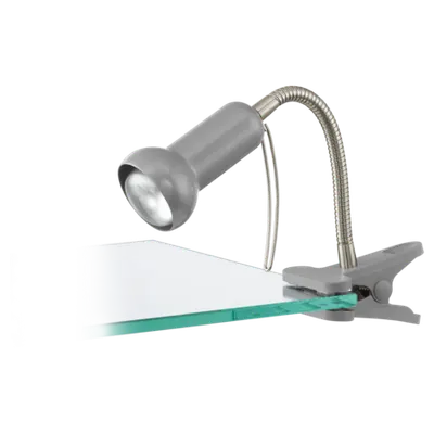 Lampa cu clama FABIO silver 220-240V,50/60Hz IP20
