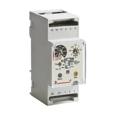 Releu diferential reglabil 30mA...30A