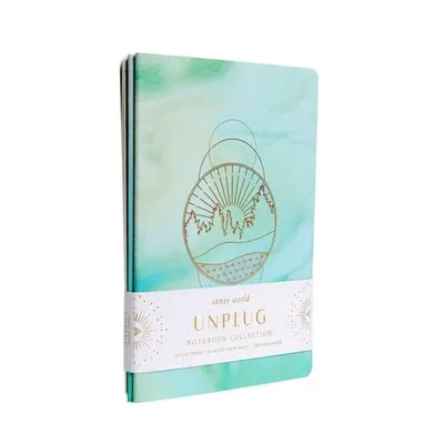 Insights Unplug Sewn Notebook Collection: Set Of 3(...)