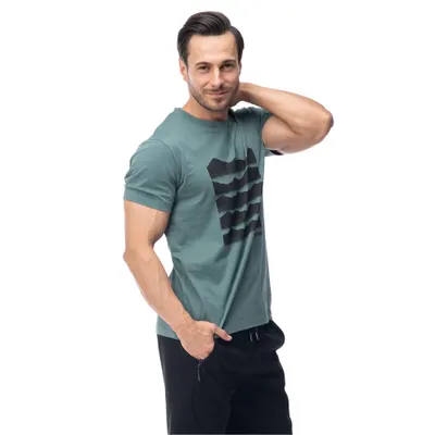 Tricou Drumeții În Natură Hi-Tec Amezo Bărbați