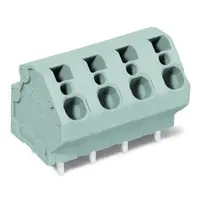 PCB terminal block; 4 mm²; Pin spacing 7.5 mm; 12-pole; CAGE CLAMP®; 4,00 mm²; gray