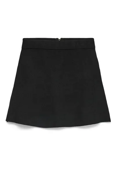 Fusta mini - negru - plastic - 69875 - Negru