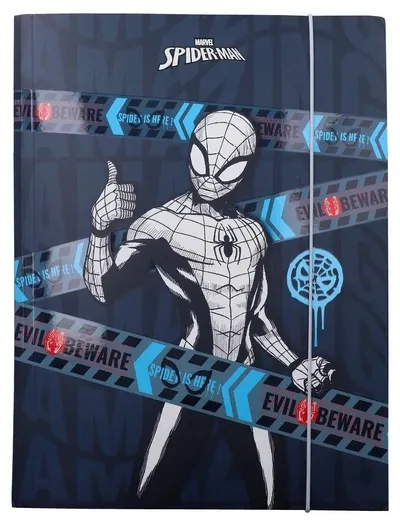 Dosar cu elastic Best Buy Apex 10 - Spider-Man, A4