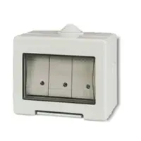 Doza aparenta FOR MODULAR DEV.nIP55 3 MOD. 98x82x66mm 3x16AX 2W S.P. SWITCH